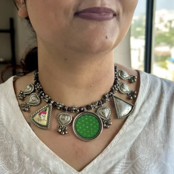 Oxidized Silver Necklaces